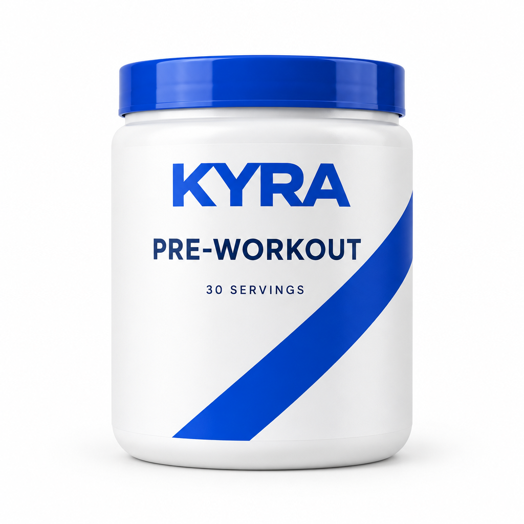 KYRA Pre-Workout tub