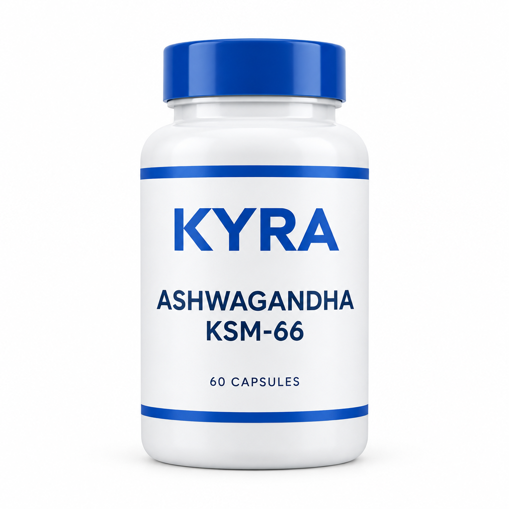 KYRA Ashwagandha KSM-66 bottle